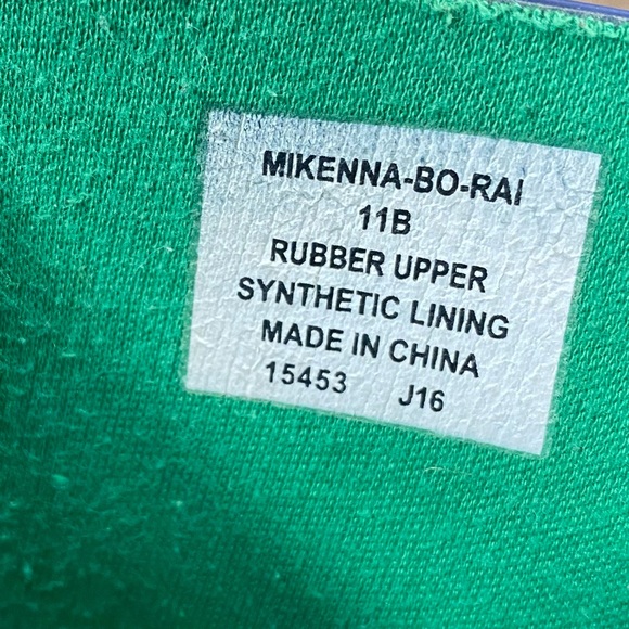 🛑SOLD🛑Ralph Lauren Rain Duck Boots Mikenna Blue Green Waterproof Size 11 M - Picture 9 of 10